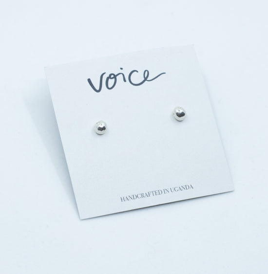 Silver Ball Studs